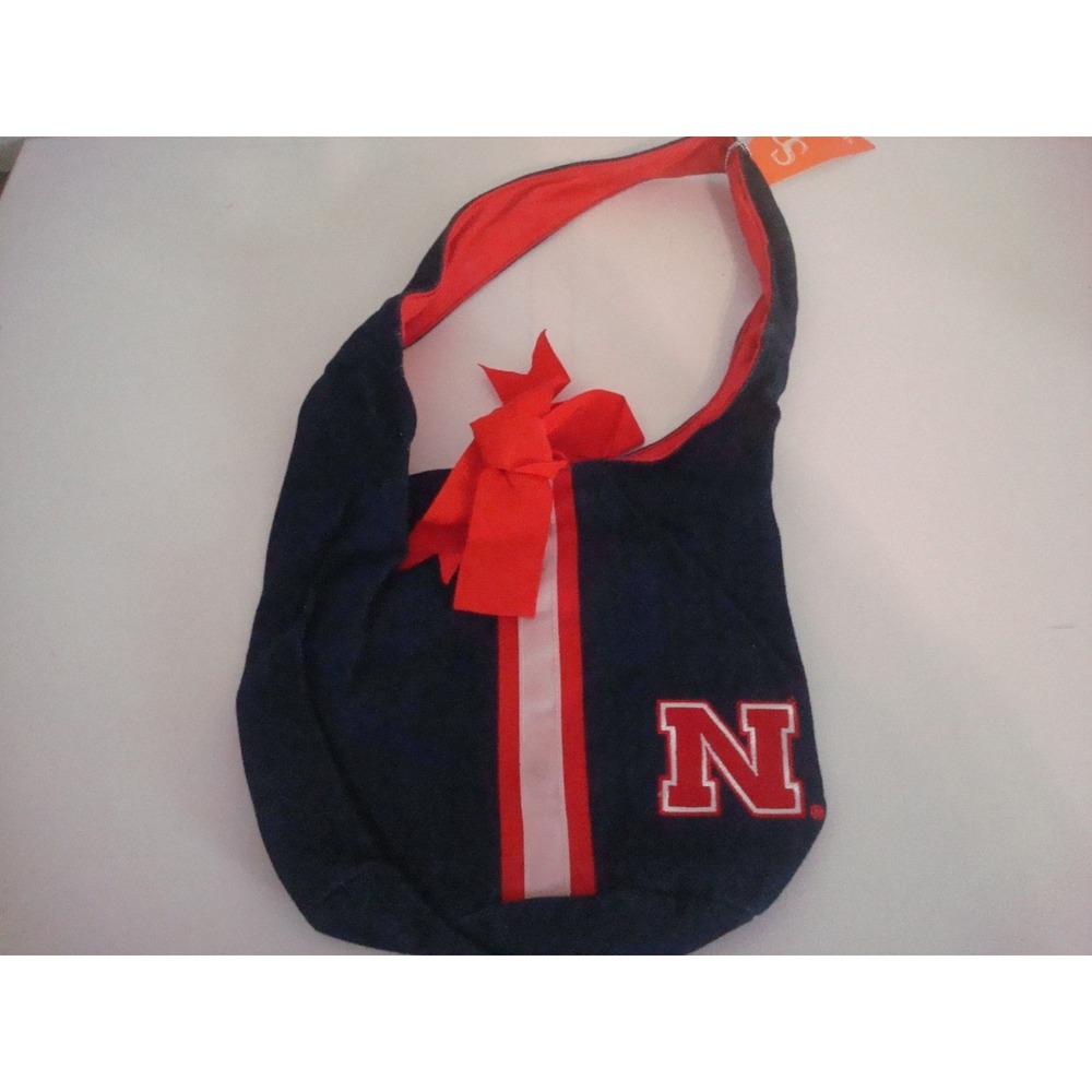 NEBRASKA HUSKERS  9X12 Game Day Purse Pouch phone BAG HANDBAG‎ TOTE VINTAGE PJ
